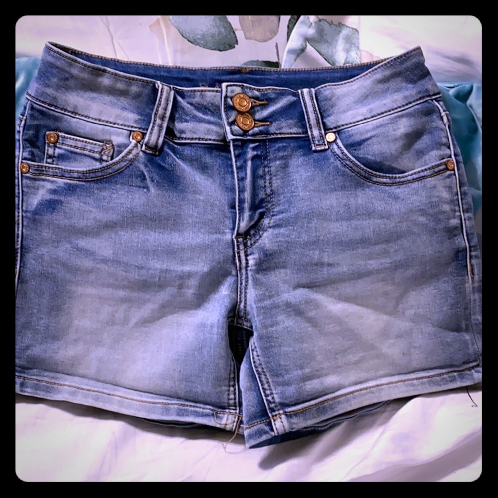 Blue Desire denim jean shorts